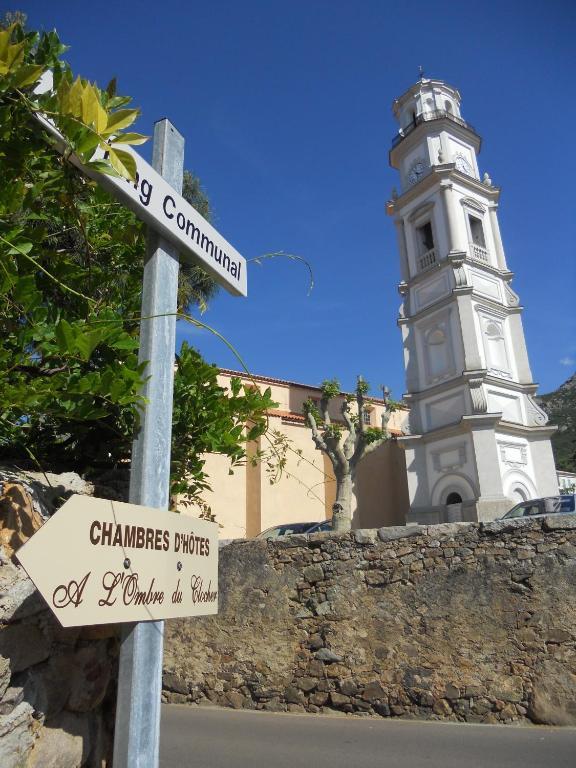 A L'Ombre Du Clocher Calenzana Exterior foto